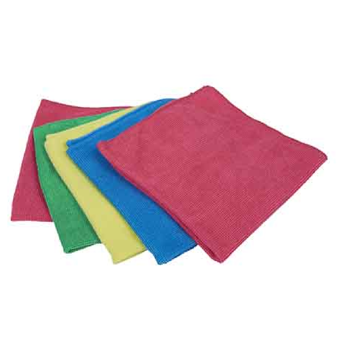 3M ScotchbBrite SQ21 36CM X 36CM Microfibre Wipe 10PC/PACK