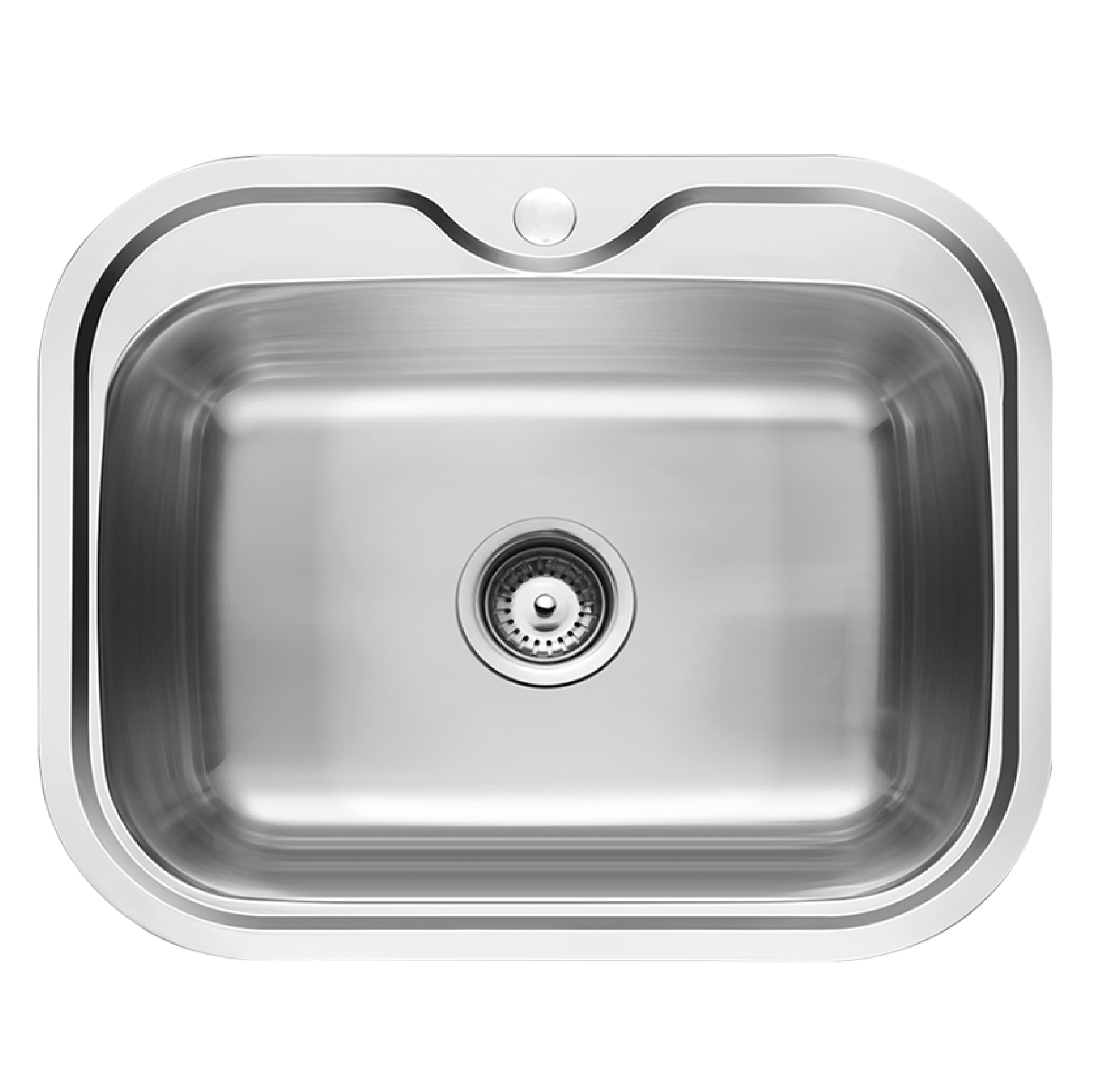 Rubine INSET STAINLESS STEEL Single Bowl Kitchen Sink PRX 610