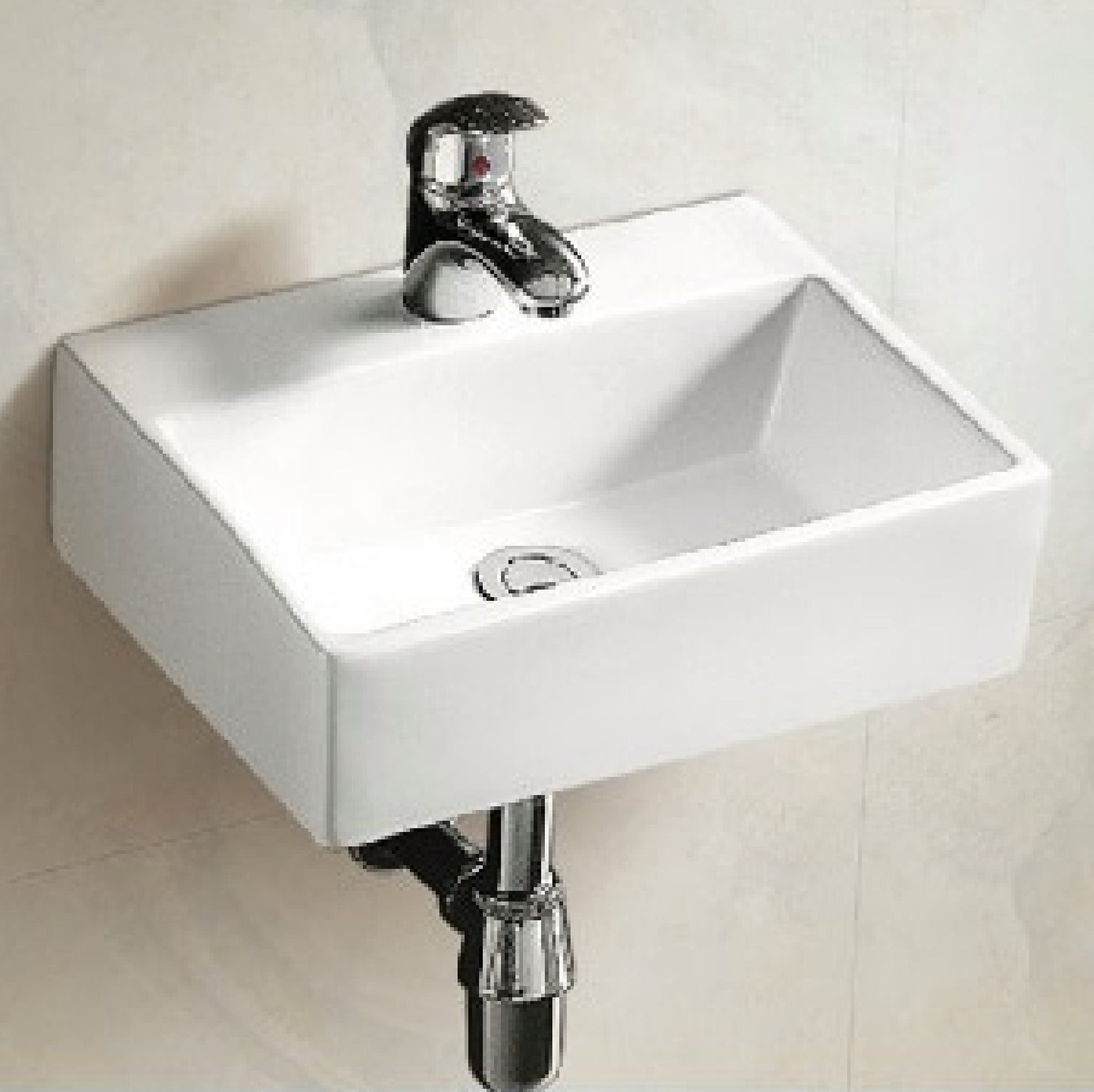 BLACK LABEL Ceramic Basin WALL MOUNT PB-4239