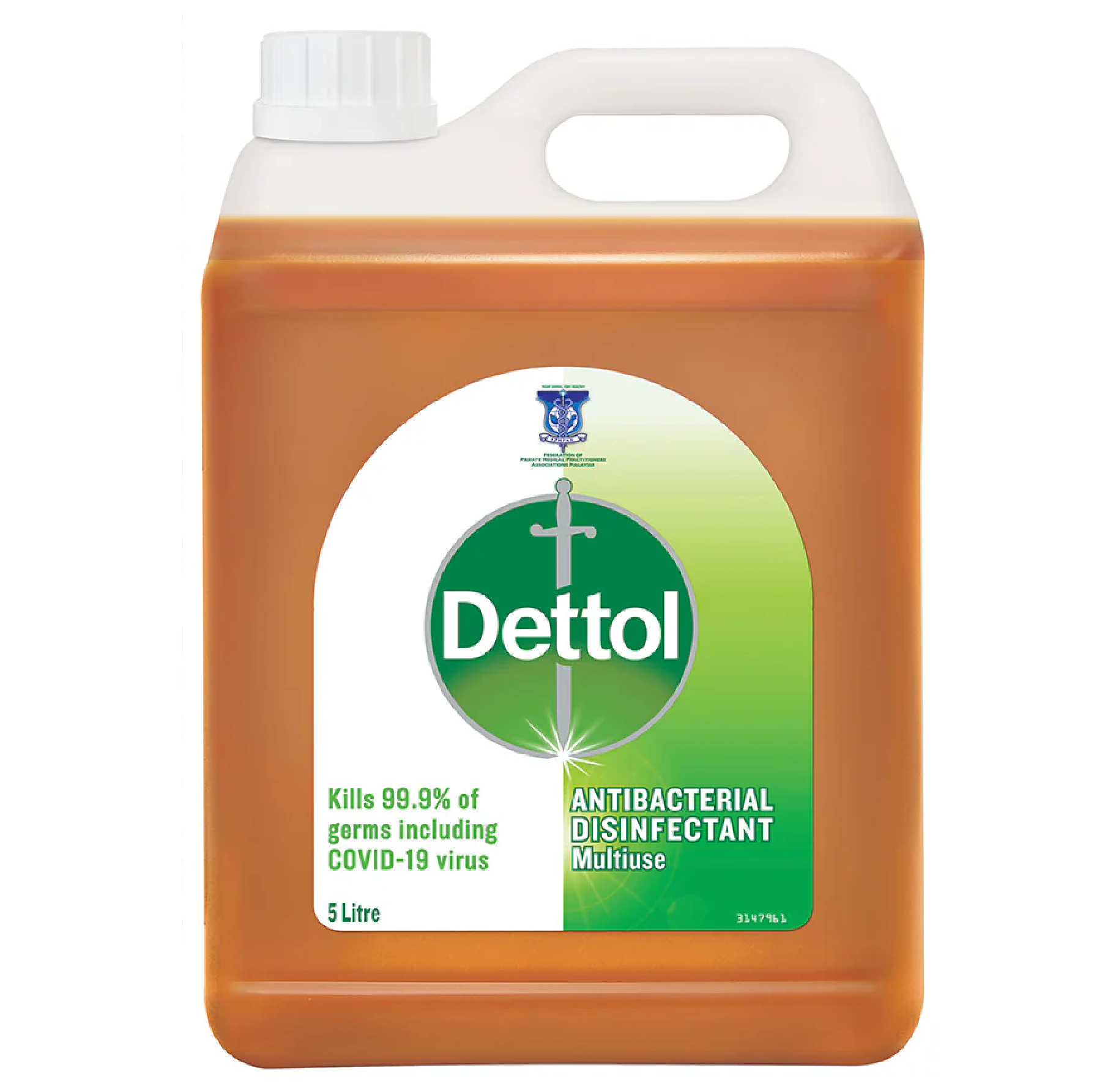 DETTOL ANTISEPTIC Liquid 5L HPDL5000