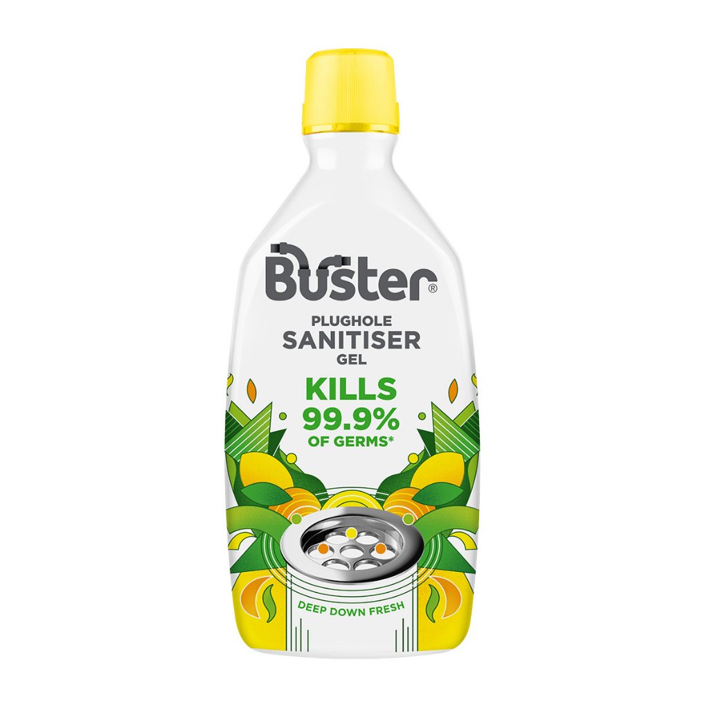 Buster Professional Plughole Sanitiser Gel 900ml