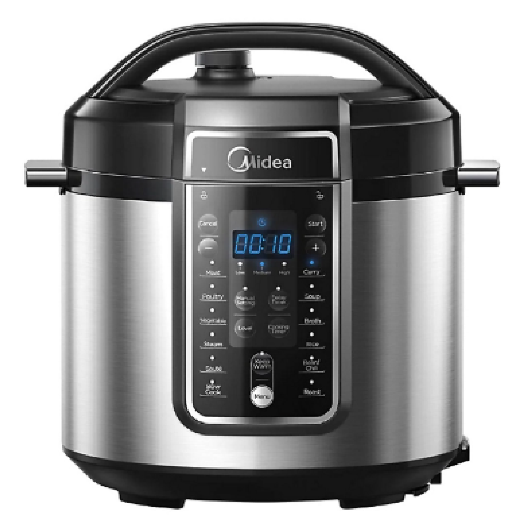 MIDEA DIGITAL Pressure Cooker BLACK & GREY 6L MY-CS6037P