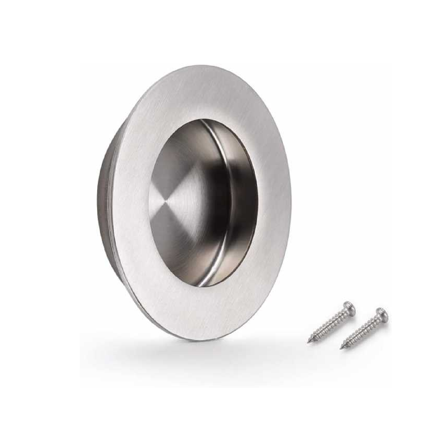 HardwareCity 50MM Round Recessed Door Handle