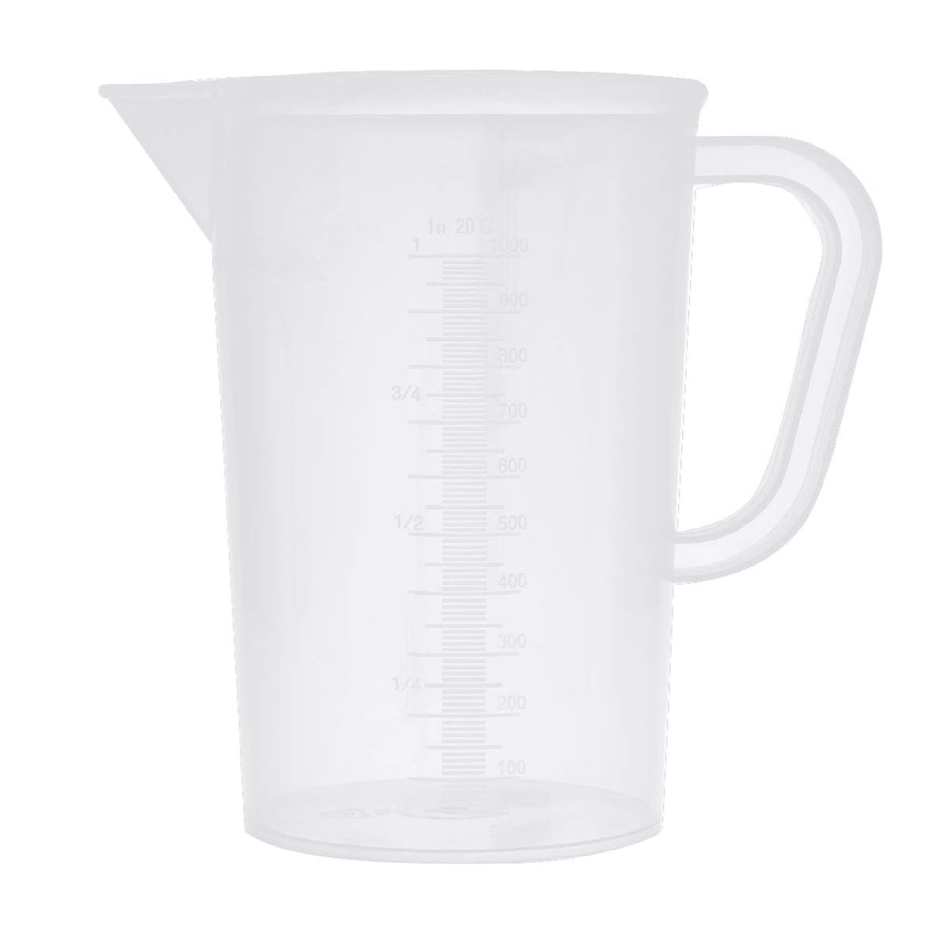 HardwareCity 2L Clear Plastic Measuring Jug BPA