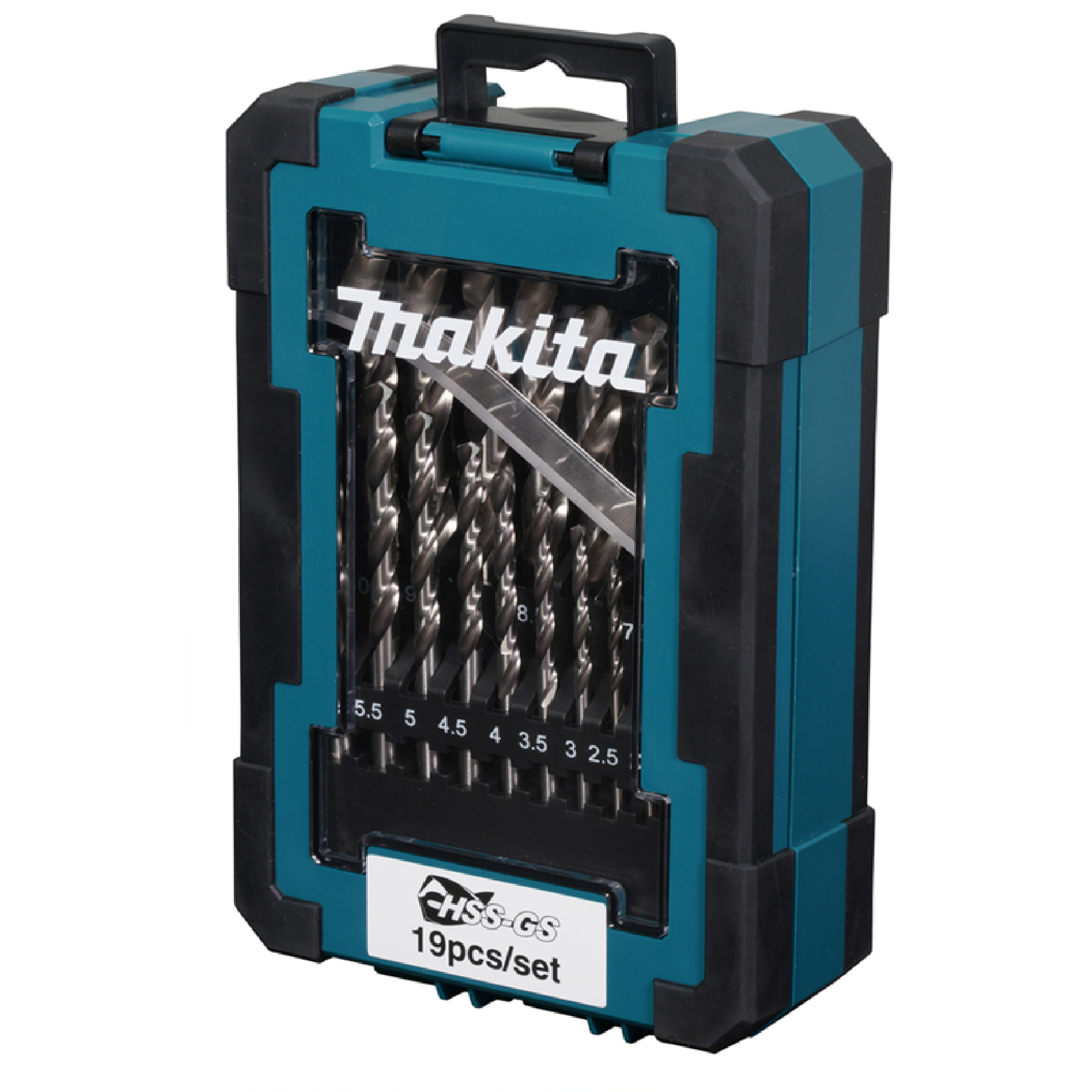 Makita D-78352 HSS GS METAL Drill Bits 19PC/SET 1MM - 10MM