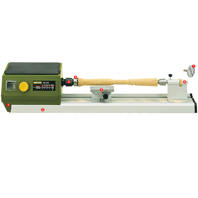 Proxxon Micro WOODTURNING Lathe DB-250-27020
