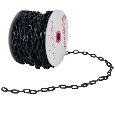 Plastic Chain 6MM BLACK