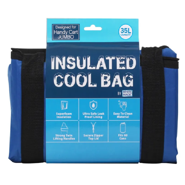 WHITE MAGIC Handy Insulated COOLER BAG Jumbo