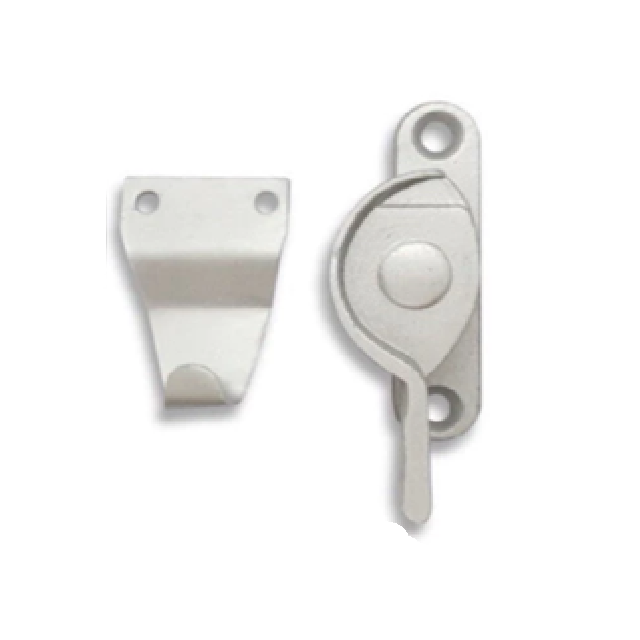 HardwareCity Aluminium Window Lock SILVER