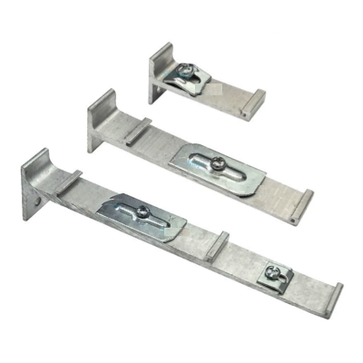 HardwareCity Curtain Track Wall Mounted Brackets SINGLE / DOUBLE / TRIPLE