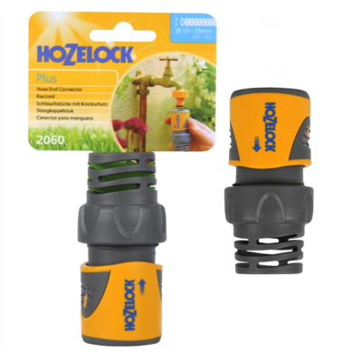 Hozelock Hose End Connector For 5/8" (15MM) - 3/4" (19MM) Hoses 2060