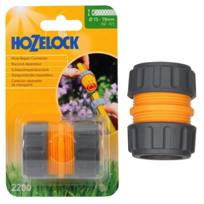 Hozelock 2200 Hose Repair Connector 5/8" - 3/4" (15MM - 19MM)
