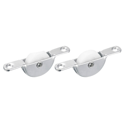 HardwareCity 25MM Nylon Wheel Old Track Rollers 2PC/PACK