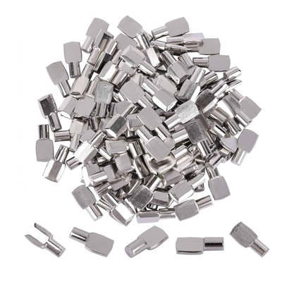Cabinet Shelf Support Studs 7MM Chrome 50PC/PACK