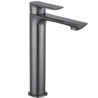 RIGEL GUN METAL Long Extended Basin Mixer Tap MXB721101X GUN