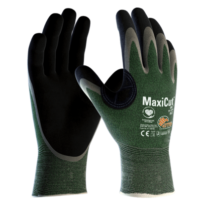 ATG 34-304 MAXICUT OIL Nitrile Palm Coated Gloves (EN388) LEVEL 3 CUT RESISTANCE