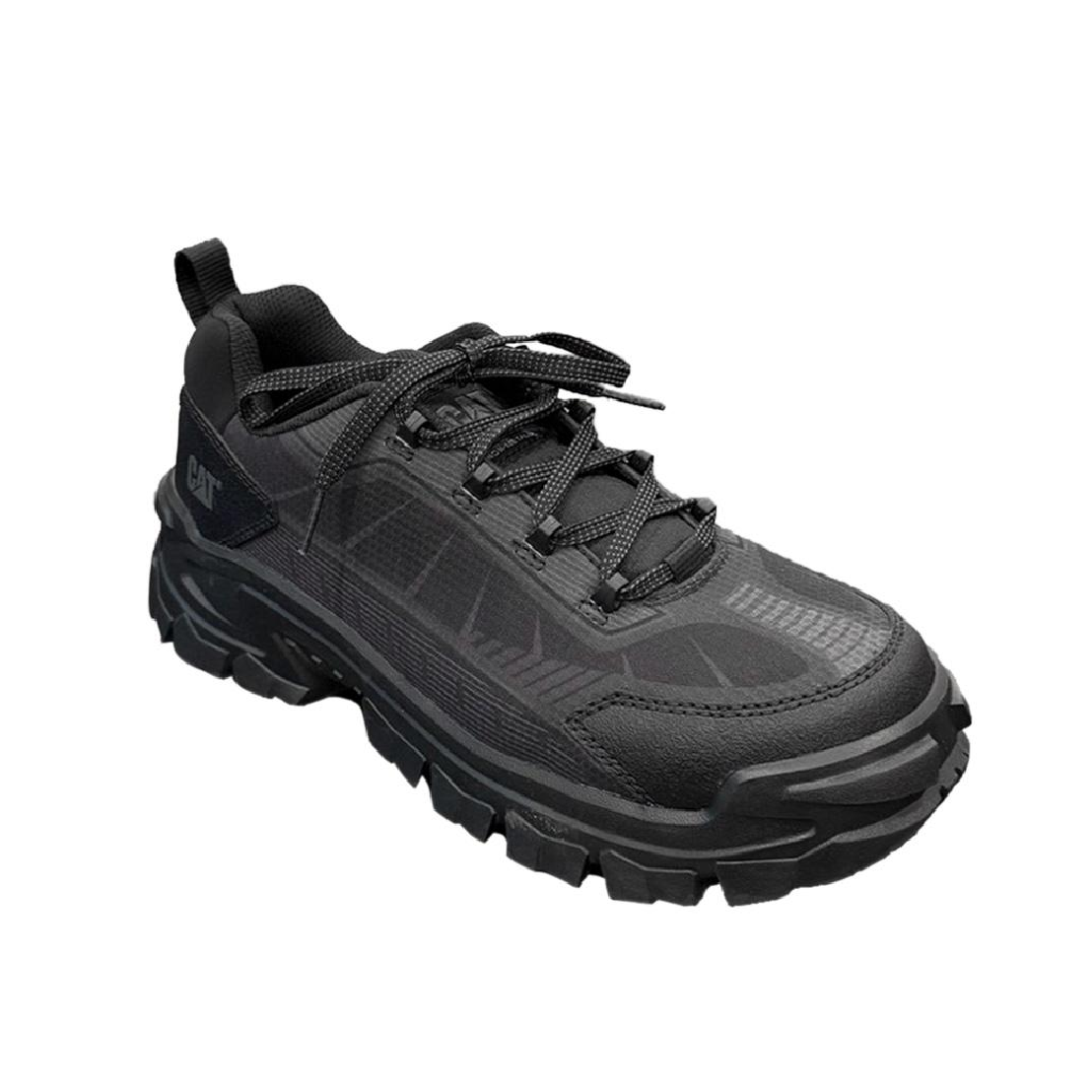 CAT Invader Sport Lo Mesh Ct – Stivali Uomo In Pelle, Punta Composita, Antiscivolo, Leggeri, Colore Gargoyle, Taglia 47 EU