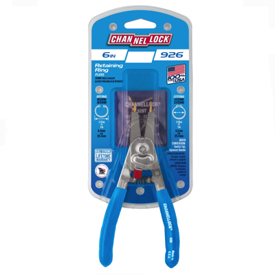 CHANNELLOCK 6"/150MM Convertible Retaining Ring Pliers 926