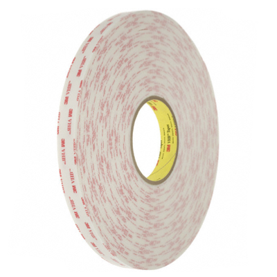 3M 4950 VHB Double Sided Tape WHITE 12MM X 36YD
