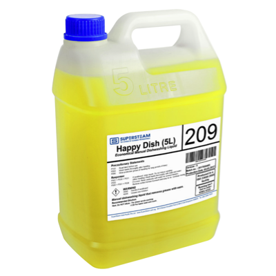 Supersteam 209 Happy Dish Washing Liquid 5L