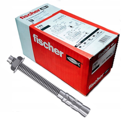 FISCHER M12 Wedge Anchor FWA 12MM X 100MM 25PC/BOX FWA12X100