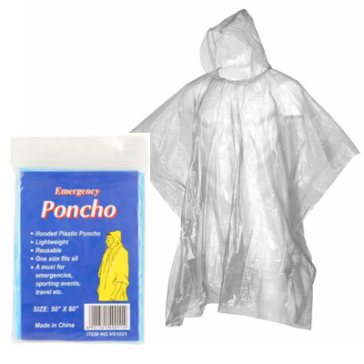 Disposable Rain Coat (PONCHO)