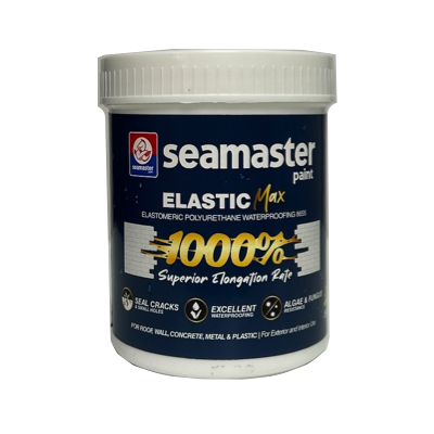 SEAMASTER 250g ELASTIC MAX Waterproof Coating Water-Based TRANSPARENT 8655