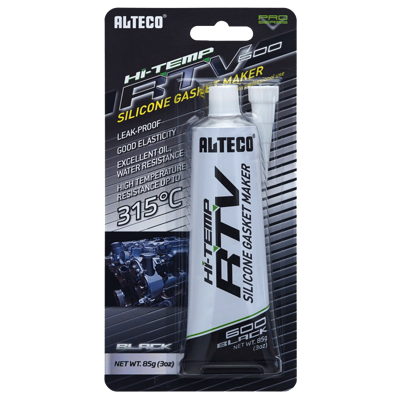 ALTECO RTV Silicone Gasket Maker HIGH TEMPERATURE BLACK 85g
