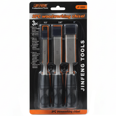 JM JF-5203 Woodworking Chisels 3PC/SET