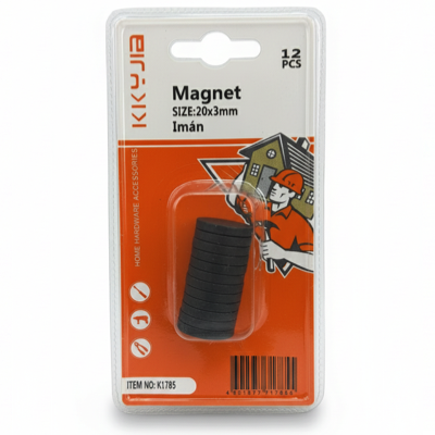 DIY MAGNETS 20MM X 3MM 12PC/PACK K1785