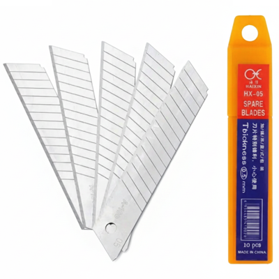 HAIXIN 18MM Utility Knife Cutter Blade 10PC/PACK HX-05