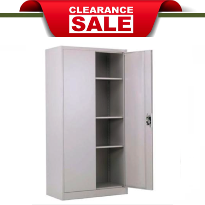 2 UNITS LEFT SY204 FULL HEIGHT 2 DOOR Metal Cabinet (Swing Door)