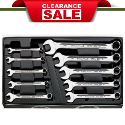 STAHLWILLE 13A/10KT Combination Spanner Set IMPERIAL INCHES
