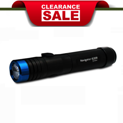 Nightsearcher NAVIGATOR-620R Ultra Bright LED Rechargeable Flashlight 620 Lumens