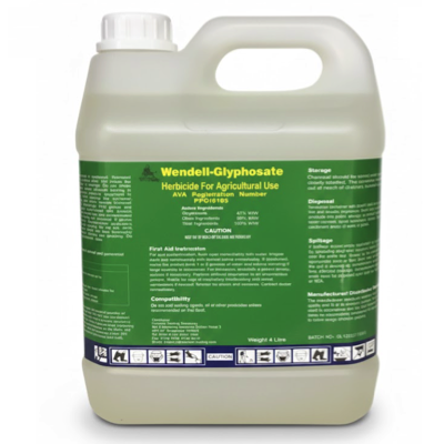 WENDELL Glyphosate HERBICIDE For Agricultural Use 4L