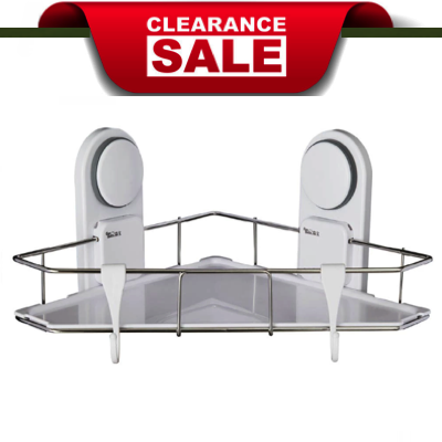 GARBATH Suction Mounting CORNER SHELF Holds 10KG