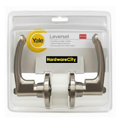 Yale VL5367 US15 Tubular LEVER SET STAINLESS STEEL
