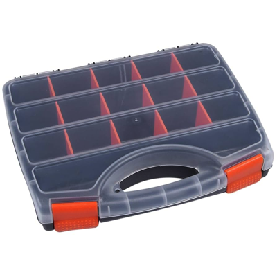 RIVER B-320 Plastic TOOLBOX & PARTS BOX Organiser With Removable Compartment