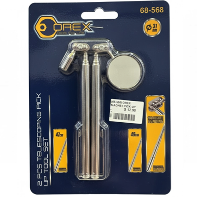 OREX Magnet PICK-UP Inspection Mirror 2PC/SET 68-568