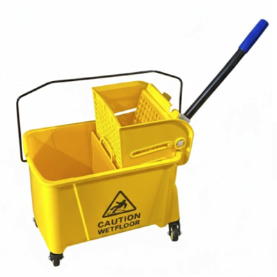 SMALL General Pail With Squeezer On Wheels