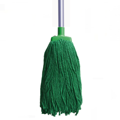 Supersteam Janitor Color Mop With Long Handle GREEN