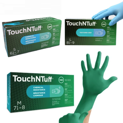 Ansell 92-600 TOUCH N TUFF Disposable Nitrile Gloves 100PC/BOX
