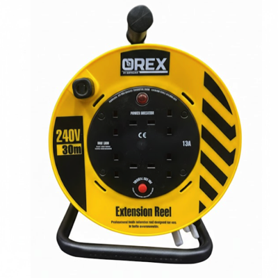 Defender E86507 30M Box Cable Reel 4 X 13A 240V