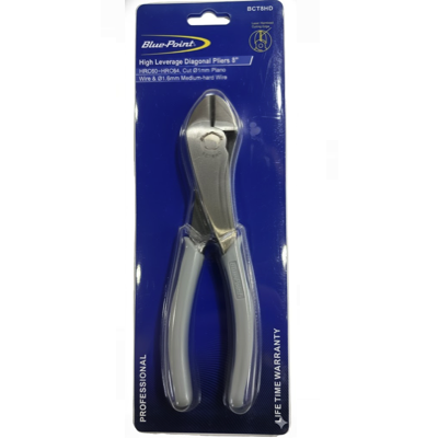 BluePoint 8" High Leverage Diagonal Pliers BCT8HD