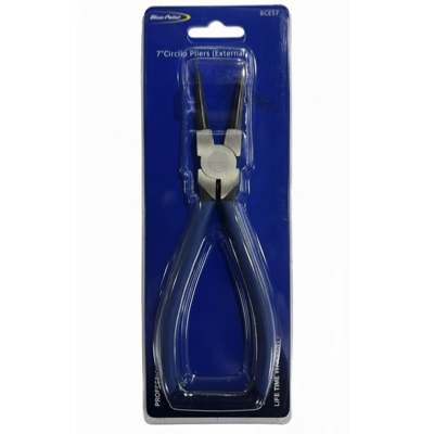 BluePoint 7" Circlip Pliers STRAIGHT EXTERNAL BCES7
