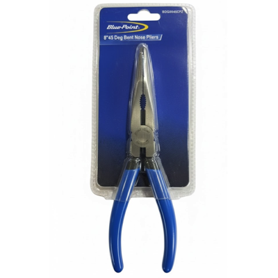 BluePoint BDG9845CPZ Dipped Grip Handles 45 DEG 8"/200MM Bent Nose Pliers