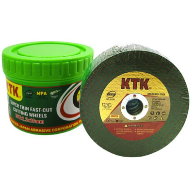 KTK 5"/125MM 1.2MM GREEN Double Netted Cutting Disc For STAINLESS STEEL 50PC/BOX
