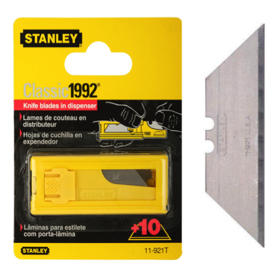 STANLEY Heavy Duty BLADE REFILL For Safety Knife 10PC/PACK 11-921T