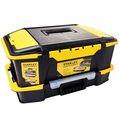 LIMITED STOCKS STANLEY Click And Connect 2-IN-1 Box & Organizer STST19900