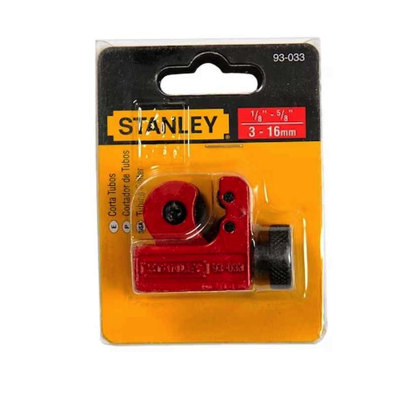STANLEY Mini Tubing Cutter CUTS 1/8" - 3/4" 93-033